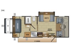 New 2019 Jayco Melbourne Prestige 24KP available in Souderton, Pennsylvania