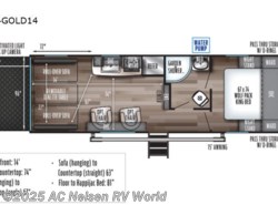 New 2021 Forest River Cherokee Wolf Pack Gold 24GOLD14 available in Omaha, Nebraska