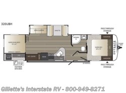 Used 2017 Keystone Outback Ultra Lite 320UBH available in Haslett, Michigan