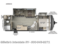New 2026 Forest River Flagstaff Super Lite 26RBWS available in Haslett, Michigan