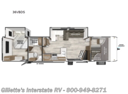 New 2026 Forest River Salem 36VBDS available in Haslett, Michigan