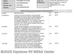New 2019 Coachmen Catalina Legacy Edition 323BHDSCK available in Greencastle, Pennsylvania