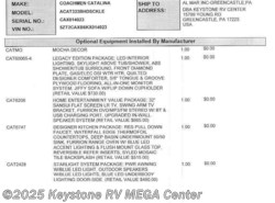 New 2019 Coachmen Catalina Legacy Edition 323BHDSCK available in Greencastle, Pennsylvania