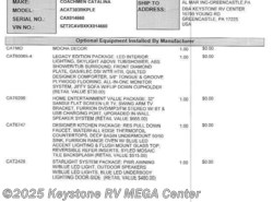 New 2019 Coachmen Catalina Legacy Edition 303RKP available in Greencastle, Pennsylvania