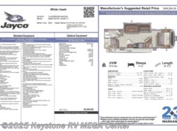 New 2021 Jayco White Hawk 29BH available in Greencastle, Pennsylvania
