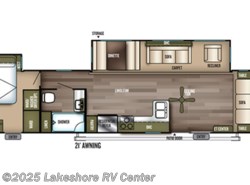 New 2019 Forest River Wildwood DLX 39FDEN available in Muskegon, Michigan