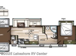 New 2019 Forest River Wildwood DLX 42QBQ available in Muskegon, Michigan