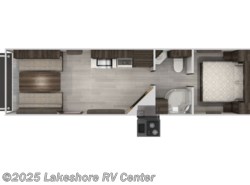 New 2020 Forest River Grey Wolf 26MBRRBL Black Label available in Muskegon, Michigan