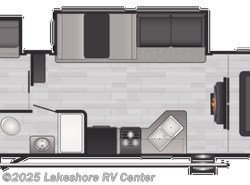 New 2021 Keystone Hideout LHS 318BR available in Muskegon, Michigan