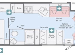 New 2019 Winnebago Vista available in Sanger, Texas