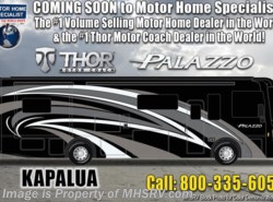New 2019 Thor Motor Coach Palazzo 36.3 Bath & 1/2 Diesel Pusher W/D & Theater Seats available in Alvarado, Texas