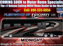 New 2018 Fleetwood Discovery LXE 44H Bath & 1/2 450HP, Tag, U-Dinette, Theater Seat available in Alvarado, Texas