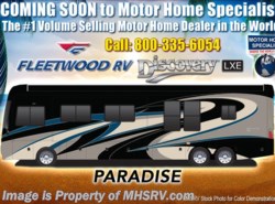 New 2018 Fleetwood Discovery LXE 44H Bath & 1/2 450HP Tag W/Aqua Hot & U-Dinette available in Alvarado, Texas