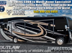 New 2019 Thor Motor Coach Outlaw 37RB Toy Hauler RV W/ Garage Sofa, Patio Deck available in Alvarado, Texas