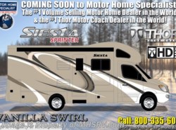 New 2019 Thor Motor Coach Four Winds Siesta Sprinter 24SK For Sale W/ 15K A/C & Stabilizers available in Alvarado, Texas