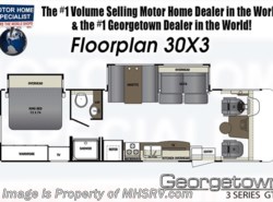 New 2019 Forest River Georgetown 3 Series GT3 30X3 for Sale W/5.5 Gen, 2 A/Cs, Overhead Loft available in Alvarado, Texas