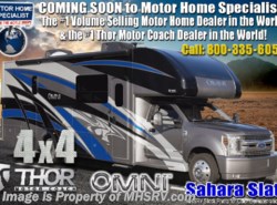 New 2020 Thor Motor Coach Omni SV34 4x4 Diesel Super C RV W/ Moblie Eye, 330HP available in Alvarado, Texas