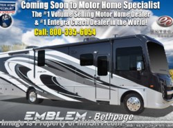 New 2019 Entegra Coach Emblem 36H Class A Gas Luxury RV W/ Theater Seats, King available in Alvarado, Texas