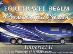 New 2021 Foretravel Realm Presidential (LV1) Luxury Villa 1 - Bath & 1/2 Model available in Alvarado, Texas