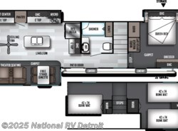 New 2019 Forest River Salem Villa Grand 42DL available in Belleville, Michigan