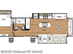 New 2020 Forest River Sandpiper Destination 401FLX available in Belleville, Michigan