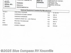New 2019 Forest River Flagstaff High Wall HW29SC available in Louisville, Tennessee