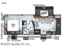 New 2019 Forest River Rockwood Mini Lite 2506S available in Linn Creek, Missouri