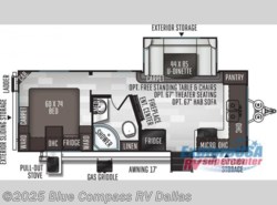 New 2021 Forest River Flagstaff Micro Lite 25FKS available in Mesquite, Texas