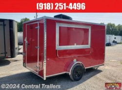 2023 Cargo Craft EF-7121 Concession Trailer Red with Blackout