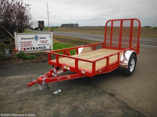 2022 PJ Trailers Utility U6 5' X 10' available in Halsey, OR