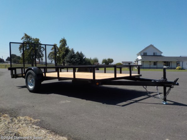 2024 Diamond K 6.5' X 14' 3K Utility W/Gate available in Halsey, OR
