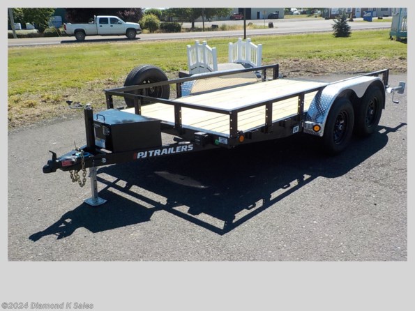 2023 PJ Trailers Utility UK 77" X 12' 10k available in Halsey, OR