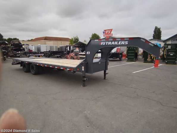 2024 PJ Trailers Flatdeck LD 102" X 25' 25.9K Low Pro available in Halsey, OR