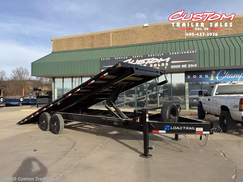 2026 Load Trail PE 24 X 102 TANDEM AXLE BUMR PULL 14K FULL BED FLATBE