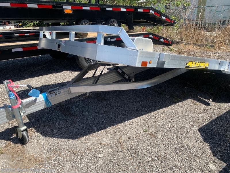 Tilt Deck Trailer For Sale New Aluma 8214HS Tilt TrailersUSA