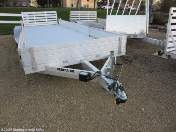 2024 Aluma 8120TA-R-BT-SR 8120TA-R-BT-SR 6.8 X 20 UTV/ATV/UTILITY TRAILER available in Madison Lake, MN