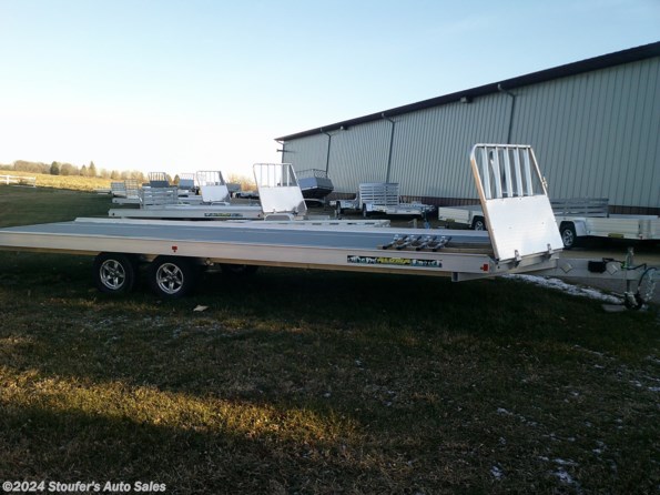 2024 Aluma 8624D-TA 8624 24 FT 4PL DRIVE ON/OFF SALT SHIELDS available in Madison Lake, MN
