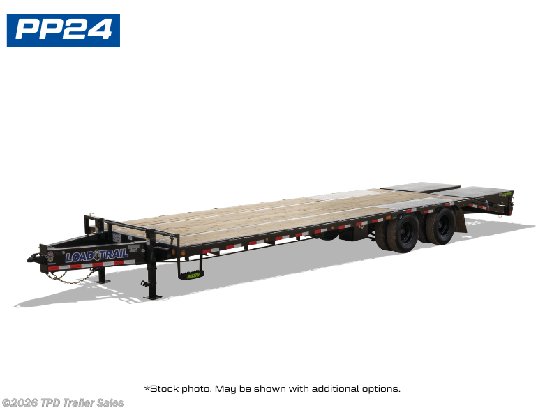2026 Load Trail PP 102" x 25' Tandem Low-Pro Pintle Hook Trailer