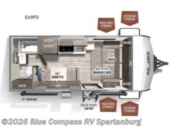 Used 2023 Forest River Rockwood Geo Pro G19FD available in Duncan, South Carolina