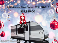New 2025 Forest River Salem FSX 174DBLE available in Rice, Texas