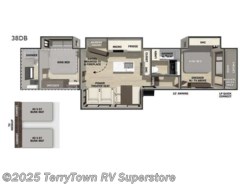 New 2026 Forest River Cedar Creek 38DB available in Grand Rapids, Michigan