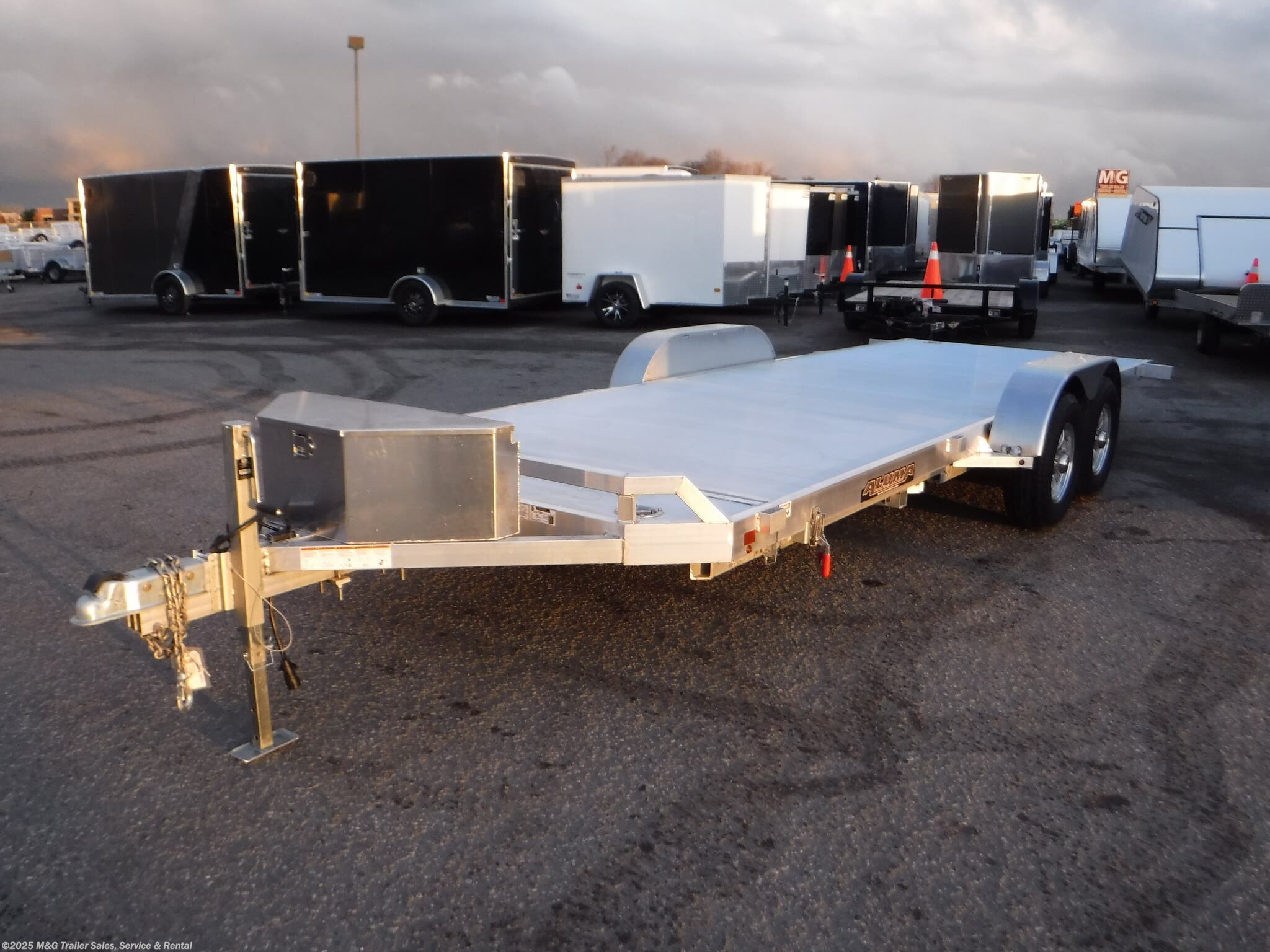 Vehicle Tilt Deck Aluma H Tilt Aluminum Car Hauler Trailersusa