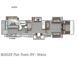New 2025 Forest River RiverStone 425FO available in Hewitt, Texas