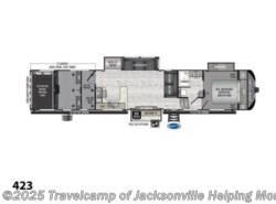 New 2021 Keystone Raptor 423 available in Jacksonville, Florida