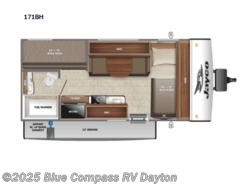 Used 2022 Jayco Jay Feather Micro 171BH available in New Carlisle, Ohio