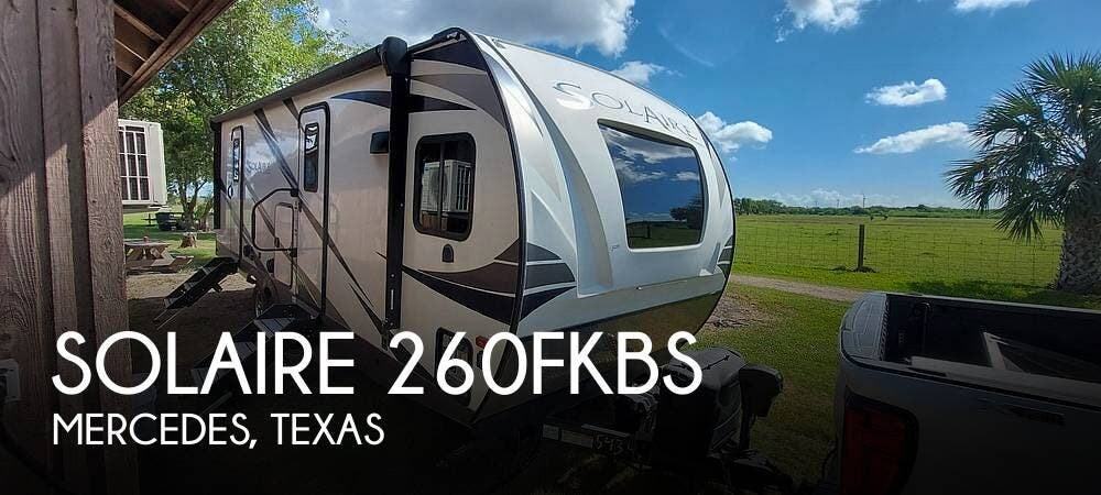 Used 2021 Palomino Solaire 260FKBS available in Mercedes, Texas