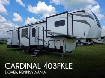 Used 2022 Forest River Cardinal 403FKLE available in Dover, Pennsylvania