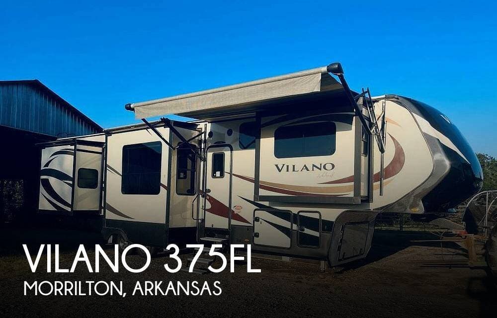 Used 2017 Vanleigh Vilano 375FL available in Morrilton, Arkansas
