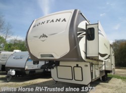 Used 2018 Keystone Montana 3721RL Rear Living Triple Slide, Washer/Dryer available in Williamstown, New Jersey