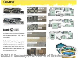 New 2020 Thor Motor Coach Omni available in Bradenton, Florida